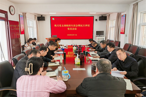 场站机关党支部召开2025年度组织生活会